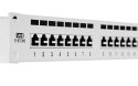 PP24H-1U-FTP6/W - patch panel 19" - 24-porty FTP 6