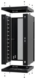 SZAFA RACK WISZĄCA S-RC10-12U-300GB STALFLEX