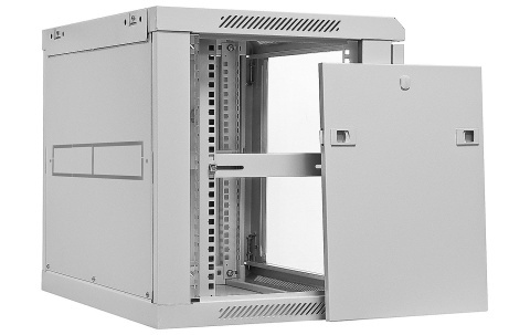 W6409/W - szafa Rack 19" - 600x450x9U (Rozłożona)