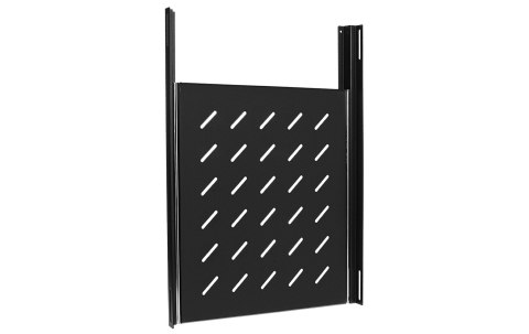 PWD1000B - półka wysuwana 19" 1U 500mm z mocowaniem bocznym