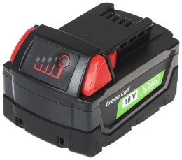 AKUMULATOR DO ELEKTRONARZĘDZI PTML18V5-GC Zamiennik Milwaukee M18 18V 5 Ah Green Cell