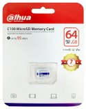 KARTA PAMIĘCI TF-C100/64GB microSD UHS-I, SDXC 64 GB DAHUA