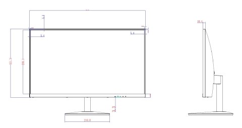 MONITOR VGA, HDMI LM24-A200 24 " DAHUA