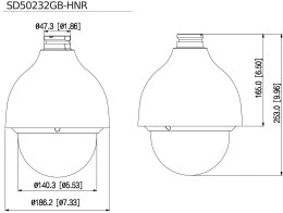 KAMERA IP DAHUA SD50232GB-HNR