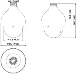 KAMERA IP DAHUA SD50432GB-HNR