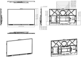 MONITOR TABLICA INTERAKTYWNA DAHUA LPH98-MC470-P