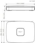 REJESTRATOR IP DAHUA NVR2108HS-8P-I2