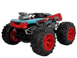 Auto Terenowe Zdalnie Sterowane 1:14 2.4G RC Czerwone Duże Koła