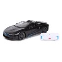 Auto R/C BMW i8 Roadster Rastar 1:12 Czarny