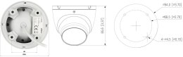 KAMERA IP IPC-HDW1839T-A-IL-0360B-S6 Smart Dual Light 8.3 Mpx 4K UHD 3.6 mm DAHUA