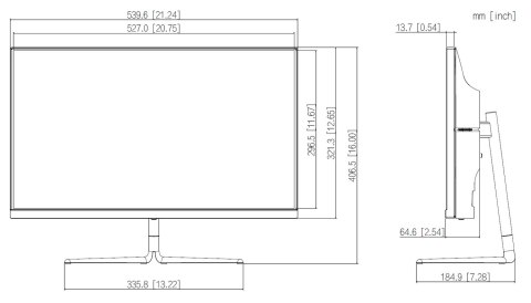 MONITOR HDMI, DP, AUDIO LM24-E231 23.8 " DAHUA