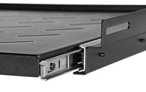 PWD1000B - półka wysuwana 19" 1U 500mm z mocowaniem bocznym