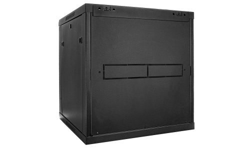 W6612/B - szafa Rack 19" - 600x600x12U (Rozłożona)