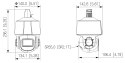 KAMERA IP OBROTOWA ZEWNĘTRZNA SD3E410DB-GNY-A-PV TiOC WizSense - 3.7 Mpx 4 ... 40 mm DAHUA