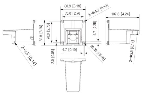 KAMERA IP OBROTOWA ZEWNĘTRZNA SD3E410DB-GNY-A-PV TiOC WizSense - 3.7 Mpx 4 ... 40 mm DAHUA
