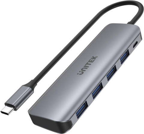 Unitek Aktywny hub USB-C 4xUSB 3.1 Gen1 microUSB