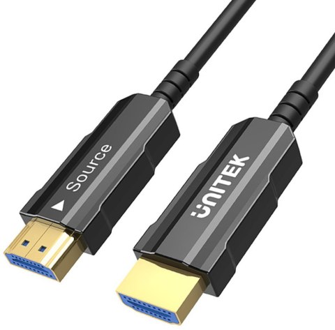 Unitek Kabel optyczny HDMI 2.0 AOC 4K 60Hz 50m