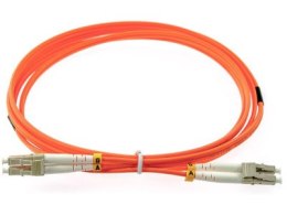 PATCHCORD ŚWIATŁOWODOWY MM 1M DUPLEX 50/125um OM2, LC/UPC-LC/UPC