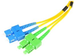 PATCHCORD ŚWIATŁOWODOWY SM SC/UPC-SC/APC DUPLEX 3m