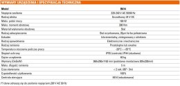 Szlaban FAAC B614 - zestaw z ramieniem 