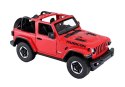 Auto R/C Jeep Wrangler Rubicon 1:14 Rastar Czerwony