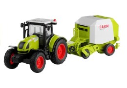 Traktor z Prasą Rolującą Do Belowania Gra 37,5 cm