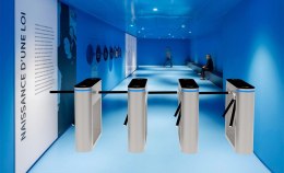 Bramka CARTPOLAND Neptun CP-124 G stal 304 z led