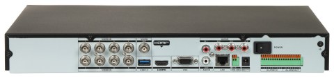 REJESTRATOR AHD, HD-CVI, HD-TVI, CVBS, IP IDS-7208HUHI-M2/P(C)/4A+8/4ALM 8 KANAŁÓW AcuSense PoC Hikvision