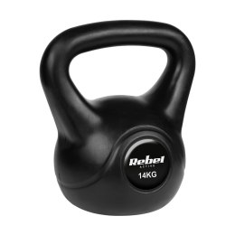 Kettlebell bitumiczny 14 kg REBEL ACTIVE