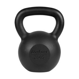 Kettlebell żeliwny 24kg, REBEL ACTIVE