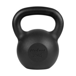 Kettlebell żeliwny 30kg, REBEL ACTIVE