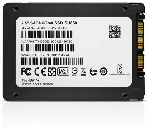 Dysk SSD Adata SU650 Ultimate 512GB 2,5" SATA SSD