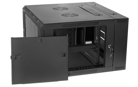 D6606ZL/B - szafa Rack 19" dwusekcyjna - 600x600x6U
