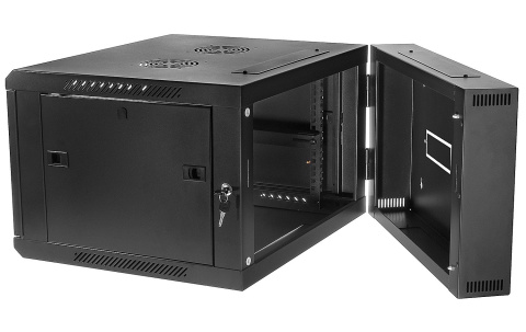 D6606ZL/B - szafa Rack 19" dwusekcyjna - 600x600x6U