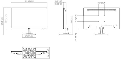 MONITOR VGA, HDMI LM27-L200N 27 " DAHUA