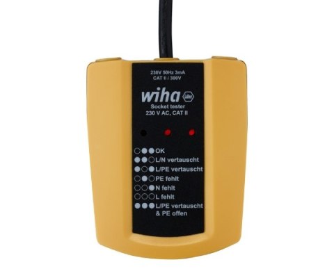 TESTER GNIAZD SIECIOWYCH WH-SOCKET-TEST/45220 WIHA
