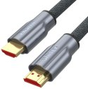 Unitek przewód LUX HDMI 2.0 oplot 2M