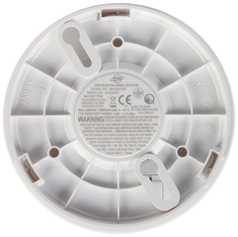 BEZPRZEWODOWA CZUJKA DYMU AX PRO DS-PDSMK-E-WE Hikvision