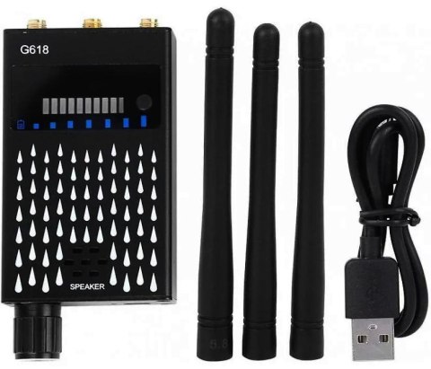 Wykrywacz podsłuchów Mking Mk618 3 antenowy