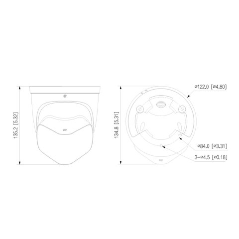 KAMERA IP IPC-PDW3849-A180-AS-PV-0280B-BLACK PANORAMICZNA TiOC Full-Color - 7.6 Mpx 2 X 2.8 mm DAHUA