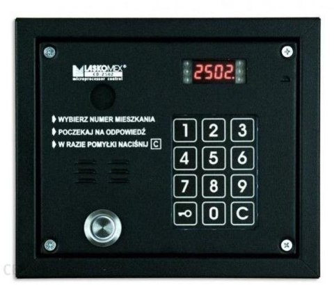 Laskomex Kaseta zewnętrzna CP-3103TR POL CZARNY TM RFID