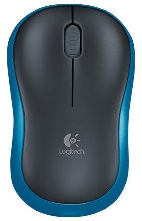Mysz komputerowa Logitech M185 Wireless Mouse niebieska