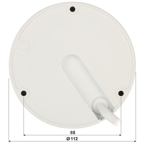KAMERA WANDALOODPORNA IP IPC-HDBW3649E-AS-IL-0280B WizSense Smart Dual Light - 6 Mpx 2.8 mm DAHUA