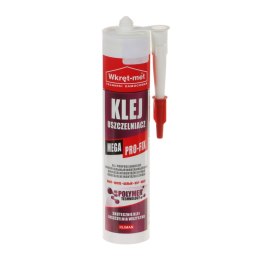 KLEJ USZCZELNIACZ KU-310-BI KARTUSZ 310 ml BIAŁY WKRĘT-MET KLIMAS