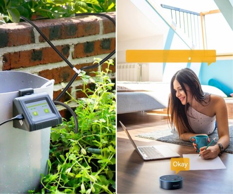 AUTOMATYCZNY SYSTEM NAWADNIANIA IK10PW-DLS Wi-Fi Tuya Smart RainPoint