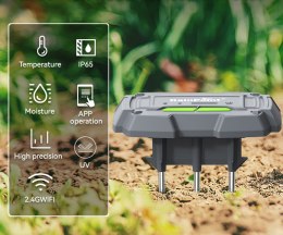 BEZPRZEWODOWY CZUJNIK WILGOTNOŚCI I TEMPERATURY GLEBY TCS005 RainPoint