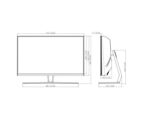 MONITOR HDMI, DP, AUDIO LM32-E230CN 31.5 " DAHUA