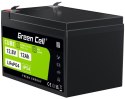 AKUMULATOR LITOWO-ŻELAZOWO-FOSFORANOWY LiFePO4 Green Cell Cube 12.8V 12Ah LFPGC12V12AH
