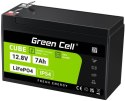 AKUMULATOR LITOWO-ŻELAZOWO-FOSFORANOWY LiFePO4 Green Cell Cube 12.8V 7Ah LFPGC12V7AH