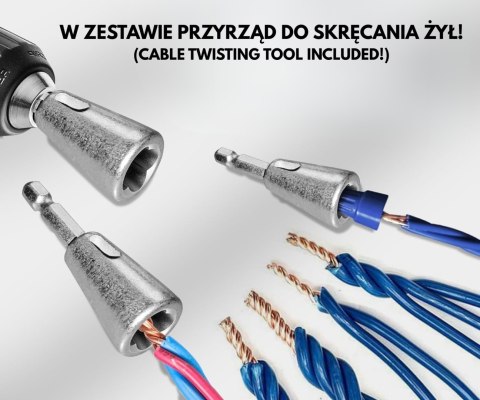 ZESTAW DO ŚCIĄGANIA IZOLACJI HT-EK4-2 DELTA TOOLS